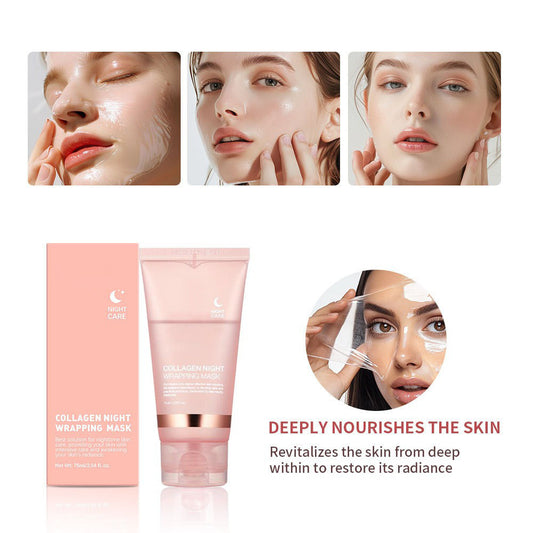 💖Collagen Exfoliating Mask – Deep Clean & Korean Skincare Radiance