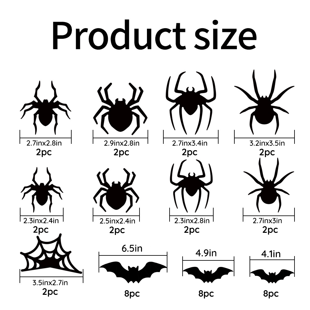 🦇👻3D bat light🎃 Detachable for Halloween party🎉