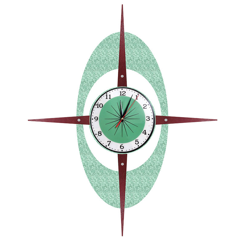 Starburst Sunburst Clock