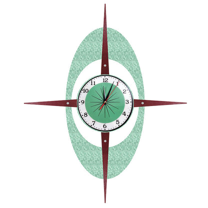 Starburst Sunburst Clock