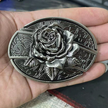 🔥🔥LAST DAY: 50% off Western Fashion Belts Made of Genuine Leather with Knife-Daisy Buttons