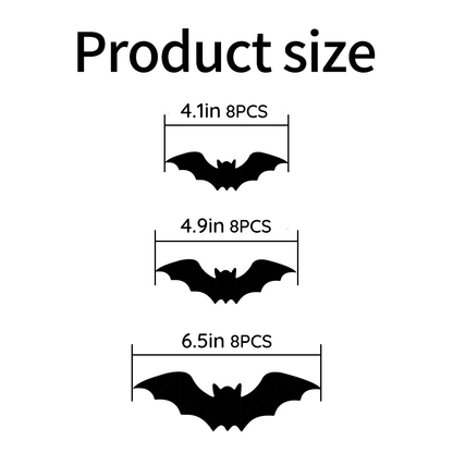 🦇👻3D bat light🎃 Detachable for Halloween party🎉