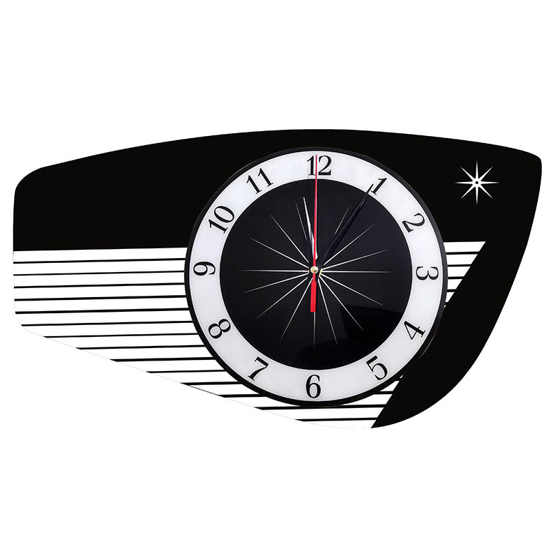 Starburst Sunburst Clock