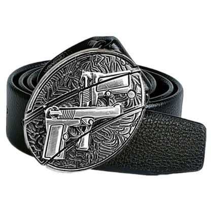 🔥🔥LAST DAY: 50% off Western Fashion Belts Made of Genuine Leather with Knife-Daisy Buttons