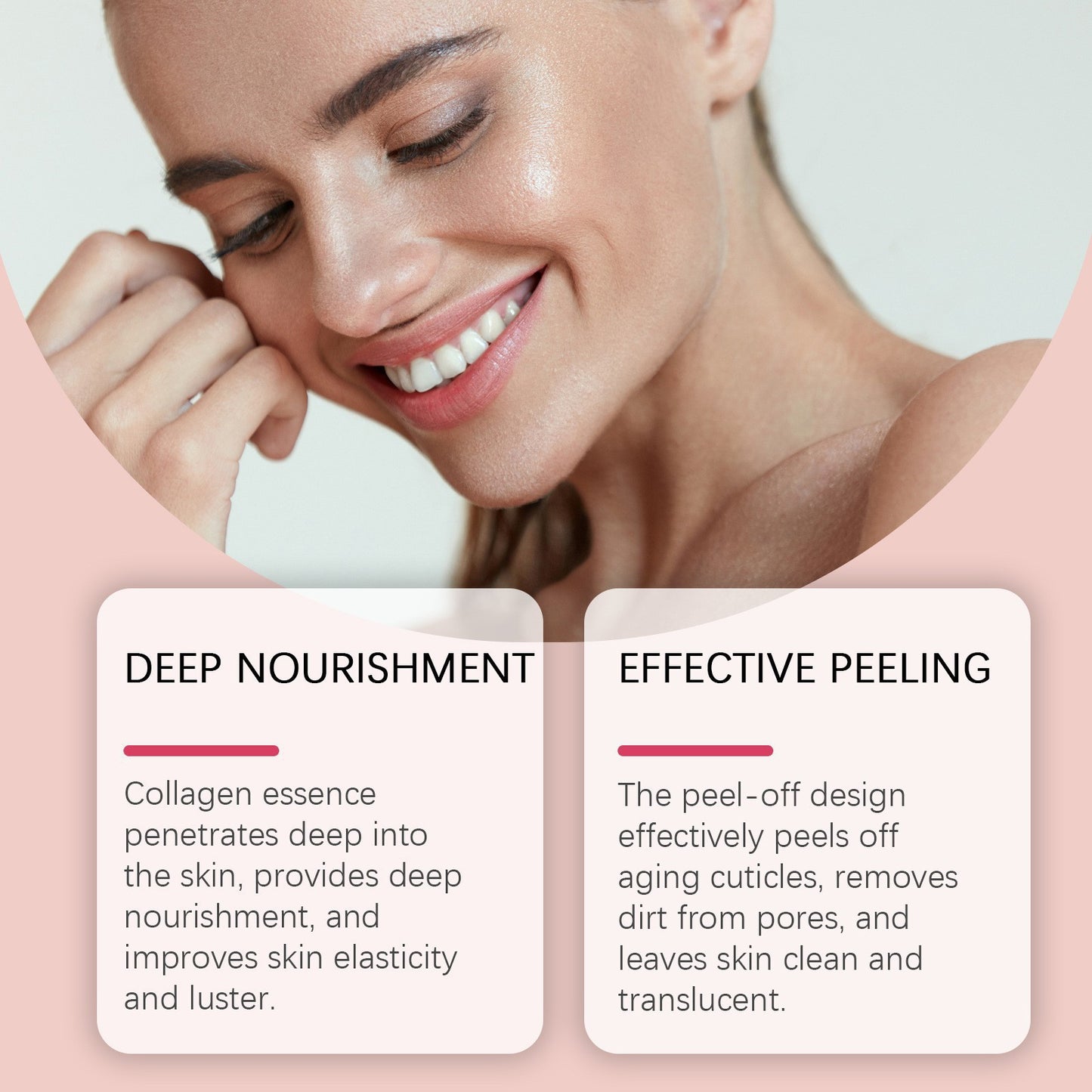 💖Collagen Exfoliating Mask – Deep Clean & Korean Skincare Radiance