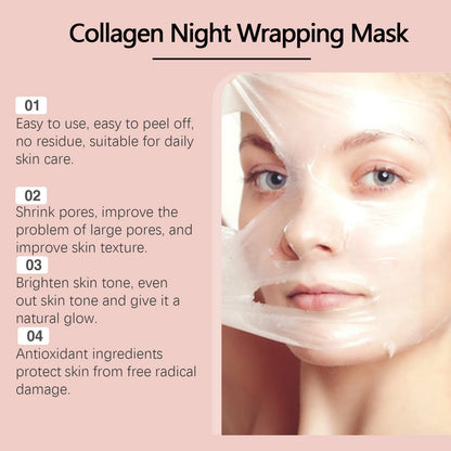 💖Collagen Exfoliating Mask – Deep Clean & Korean Skincare Radiance
