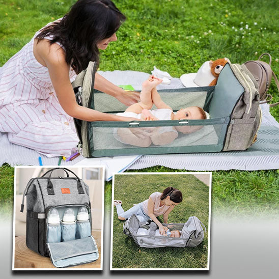 🍼The Ultimate Bed Diaper Bag for Modern Parents🎒