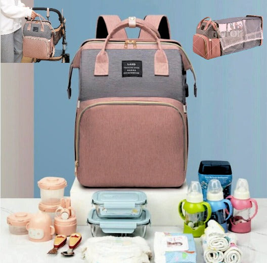 🍼The Ultimate Bed Diaper Bag for Modern Parents🎒
