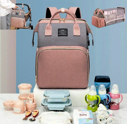 🍼The Ultimate Bed Diaper Bag for Modern Parents🎒