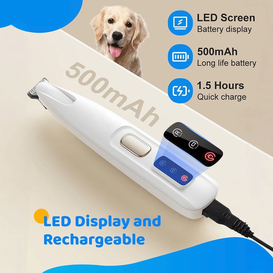 🎈🐾Pet Paw Trimmer with LED Light[Water Proof]🐕🐈