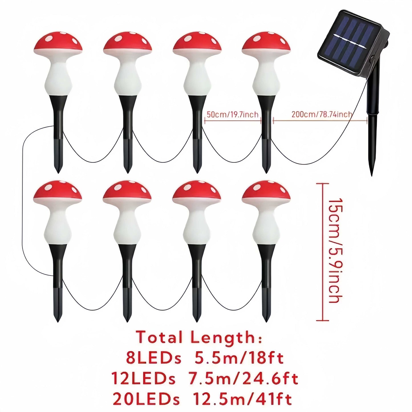 🔥 FLASH SALE 49% OFF - Magic Solar Mushroom Light🍄 🔥