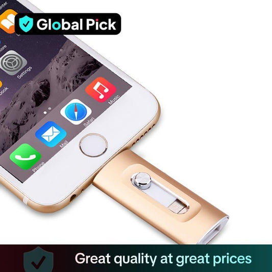 ⚡3-in-1 Flash Drive for Android Phone/PC and More