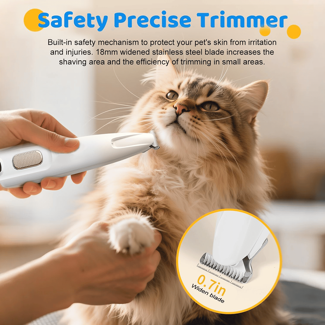🎈🐾Pet Paw Trimmer with LED Light[Water Proof]🐕🐈