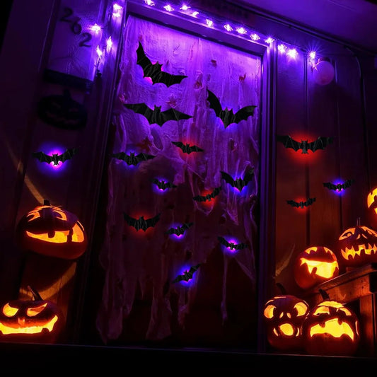🦇👻3D bat light🎃 Detachable for Halloween party🎉
