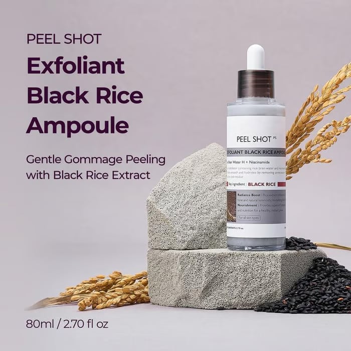 Peel Shot Glow Rice Ampoule Duo – Exfoliating, Hydrating & Brightening Serum Set