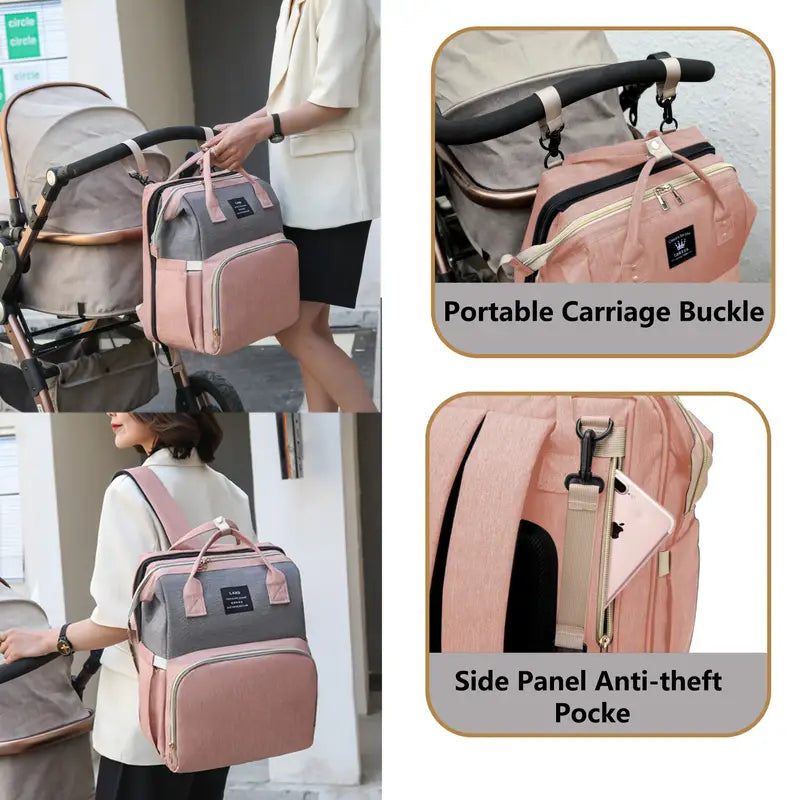 🍼The Ultimate Bed Diaper Bag for Modern Parents🎒