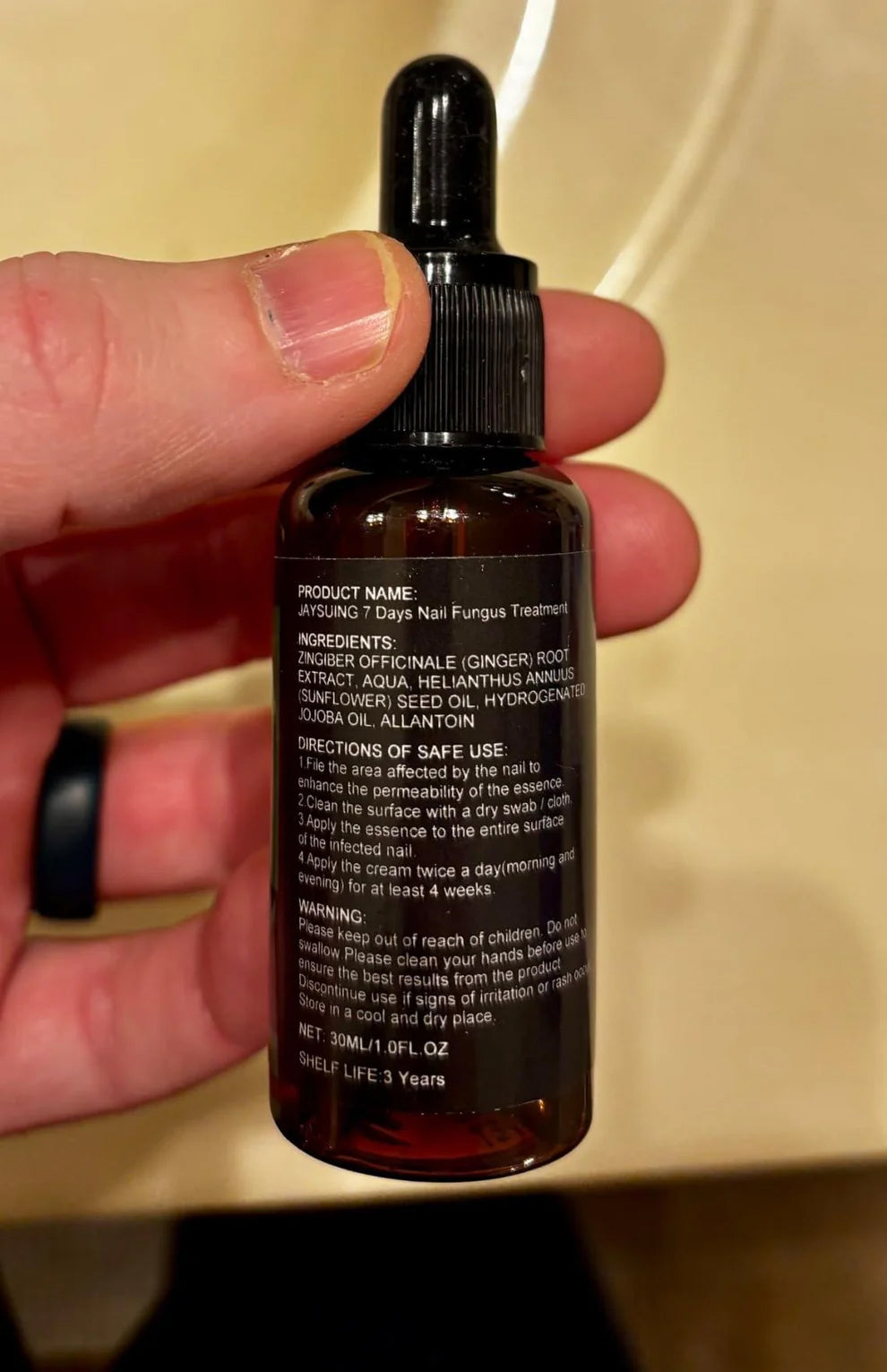 Ginger-Based Herbal Lotion for Nails & Skin — Works in Days, Naturally Safe